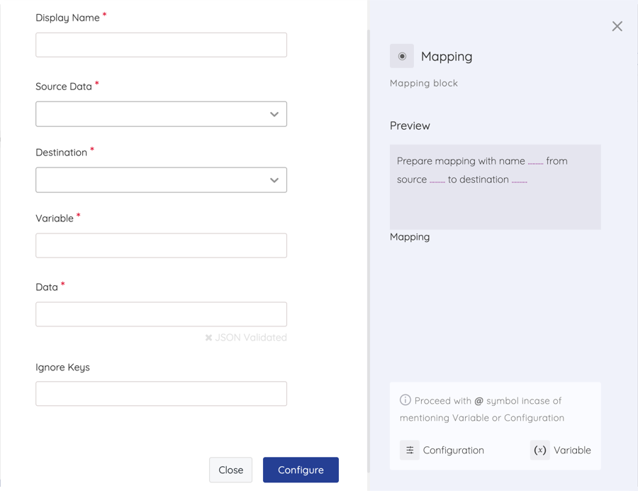Mapping Handler Configuration